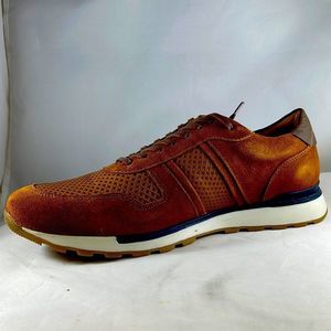 Marc Joseph NEW YORK Men’s Leather Luxury Fashion Trainer Sneaker